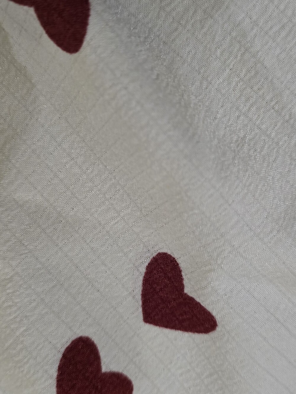 Color Block Heart Print V-Neck Cami & Pants Pajama Set wine red M - Picture 13 of 13